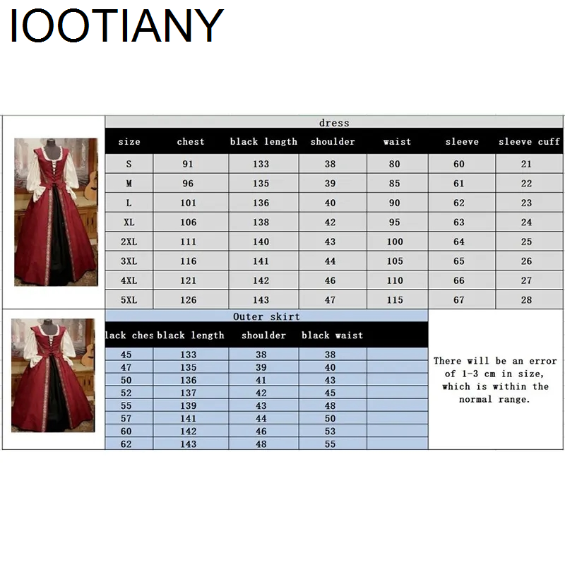 Cosplay abito rinascimentale medievale veste vittoria palazzo principessa vestire Halloween carnevale festa costumi per donne costumi per adulti