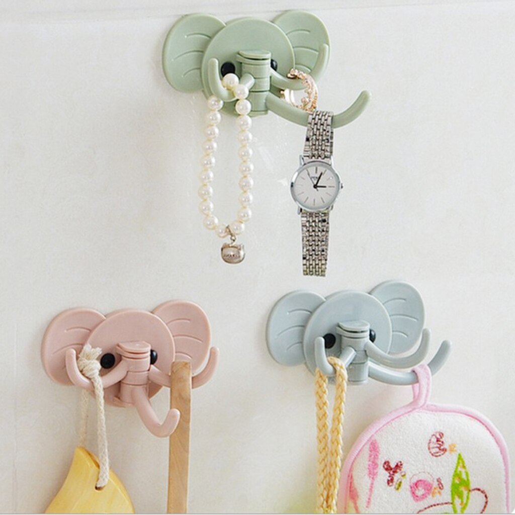 Plastic Adhesive Hooks Wall Hooks Hanger Bathroom Office Hooks for Kitchen Bathroom Home Stick on Wall Hanging