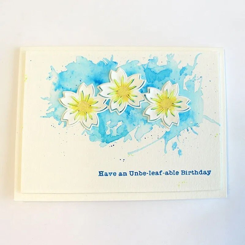 CH Small Flowers Metal Cutting Dies Stencils For Scrapbooking Photo Album Decoration Embossing Paper Card Craft