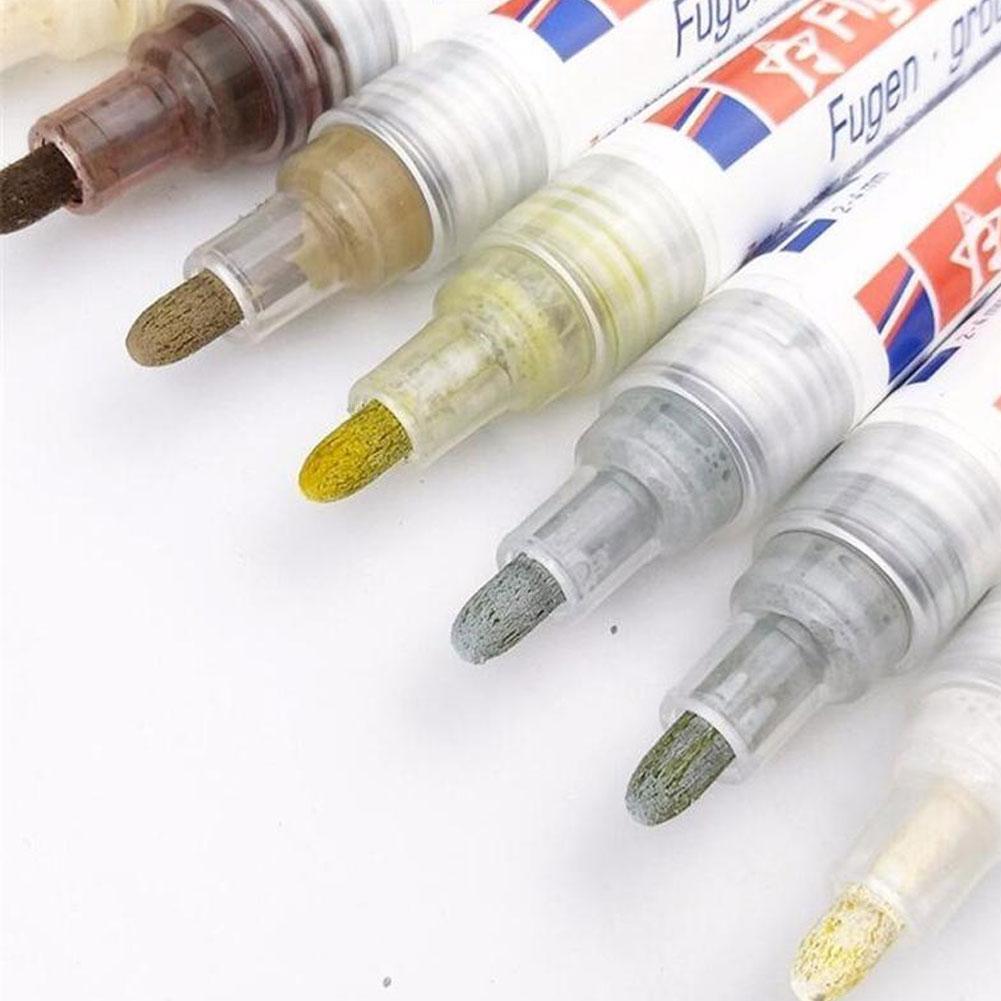 Tile repair white Wall filler Repair Refill Grout Refresher Shower Bathroom Paint Cleaner Mouldproof Filling Porcelain Agents