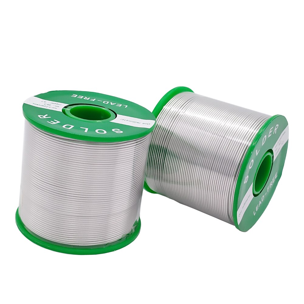 1mm Soldeer Sn99.3 Cu0.7 met Hars Kern Tin Solderen Wire 20g 50g 100g 150g 500g Soldeer voor Elektrische Solderen