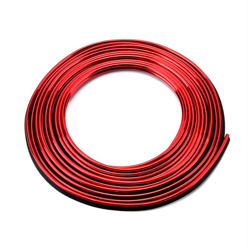 Tira Decorativa Para Interior De Coche - 5 Metros, Flexible, Varios Colores