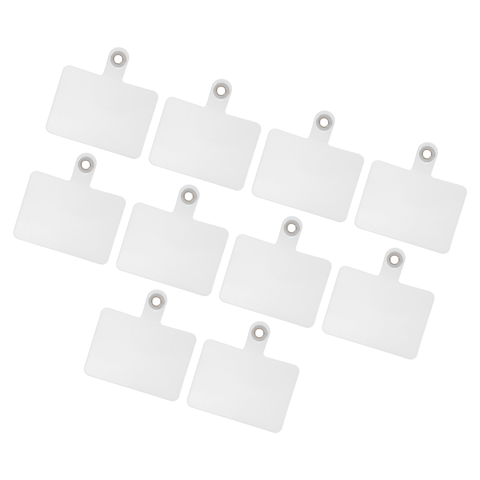 10 stk universal mobiltelefon tøjring patches anti-tabt ledning klæbende-fri telefon etui anker til aftagelig snor ophængning