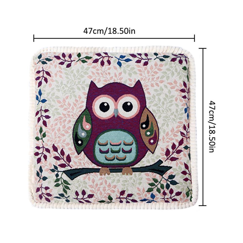 USB sowa poduszki ogrzewanie ogrzewanie elektryczne poduszka na siedzenie z możliwością prania zima ogrzewane mata mata dla domu biura szybkie ocieplenie