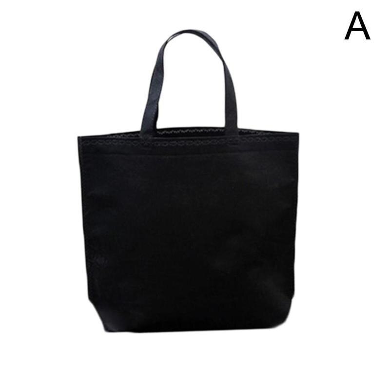 6 Color Reusable Eco Nonwoven Shopping Bag Foldable Grocery Handbag bag Capacity Tote Storage Bag High Casual P6Q0: A