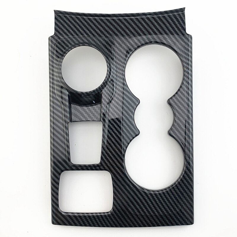 Cubierta de fibra de carbono para caja de cambios, moldura, moldura, accesorios de Interior, para Ford Kuga Escape