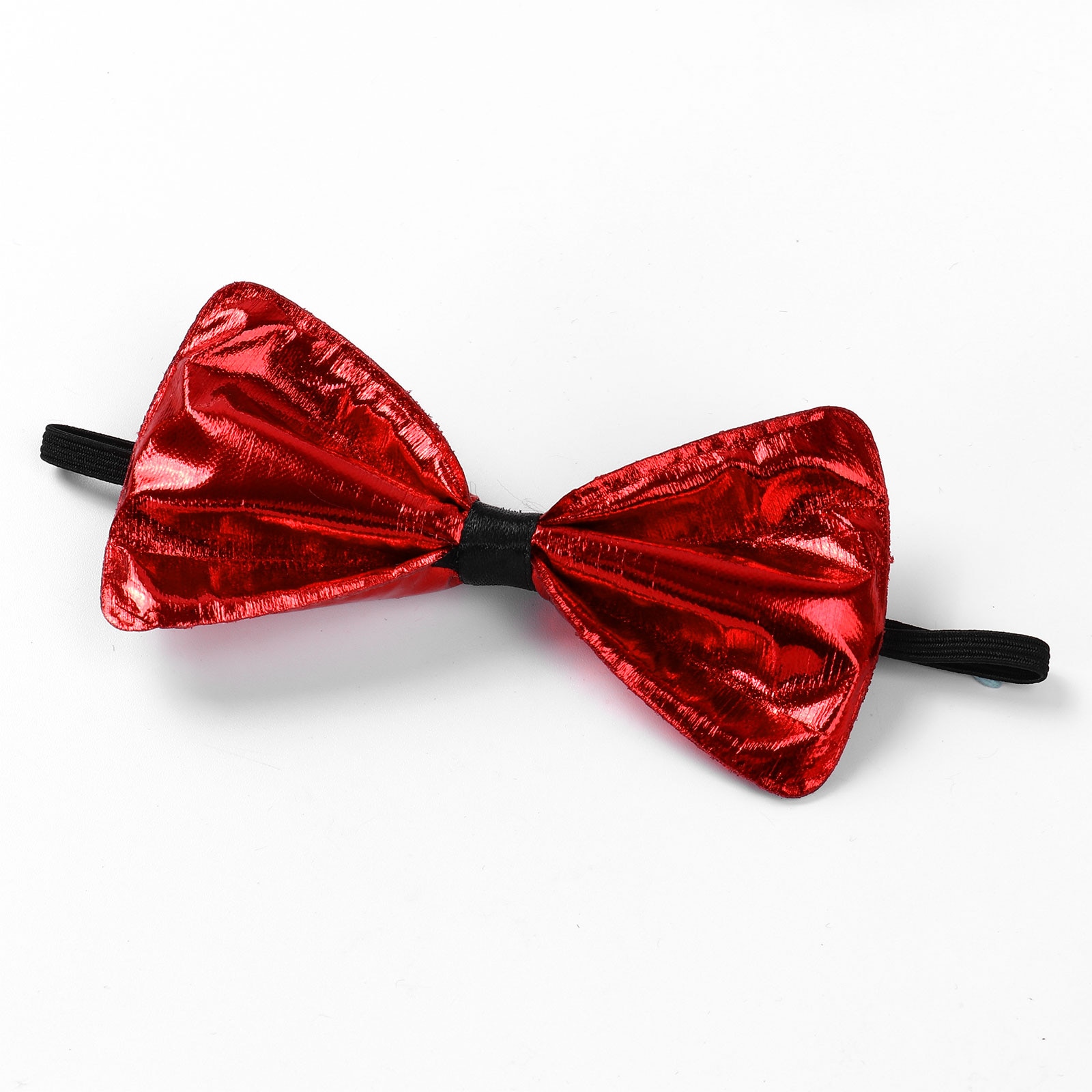 Kids Adult Halloween Devil Costumes Fancy Cosplay Set Fluffy Ears Headband with Bowtie Bendable Tail Party Role Play Accessories