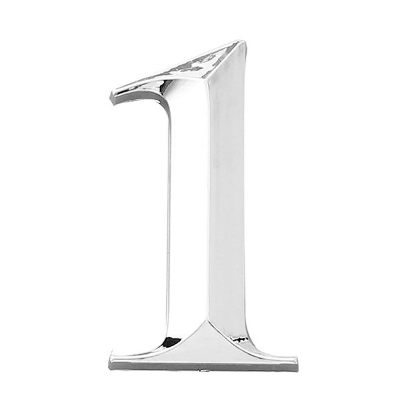 5cm House Numbers 0 to 9 Adhesive Door Stickers Sign for Office Apartment Hotel: 1