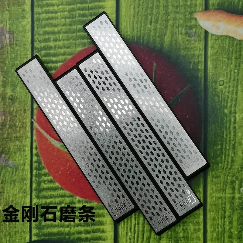 Diamond Sharpening Stone Diamond Sharpen Bar Whetstone for Knives Griding Replacement Stone Knife Sharpener Kitchen Tools: PURPLE