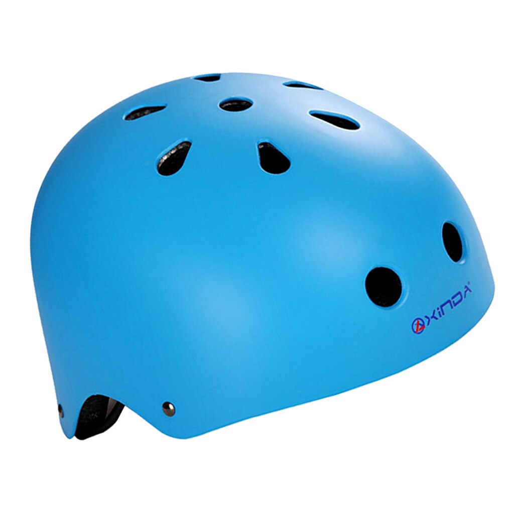 kids children Outdoor Rock Climbing Helmet Caving Rappelling Safety Equip: Frosted Blue M
