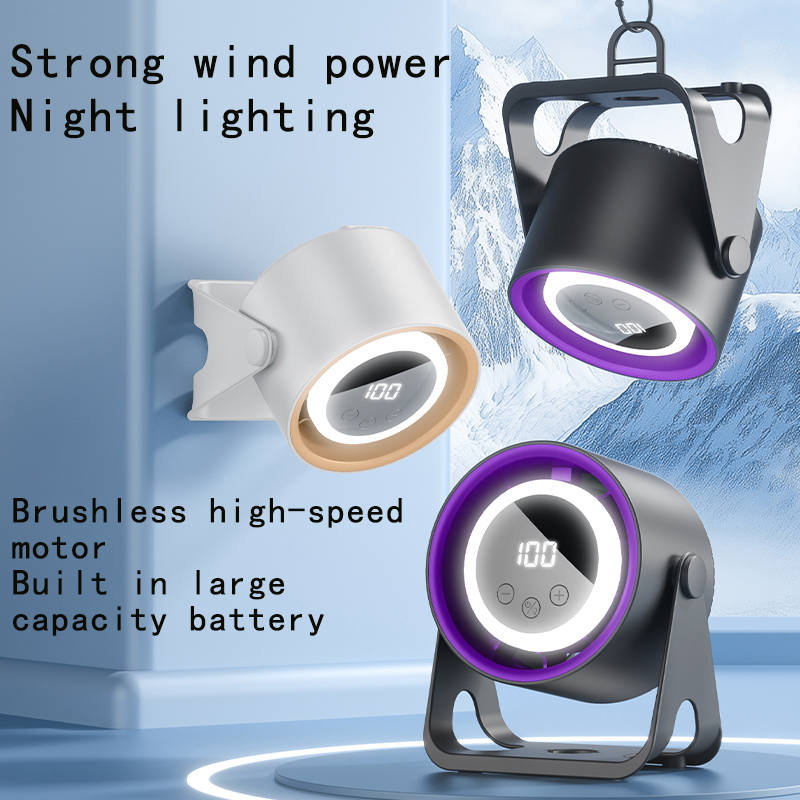 USB Desktop Small Portable Mini Home Kitchen Dormitory Bedroom Outdoor Illuminated Small Fan