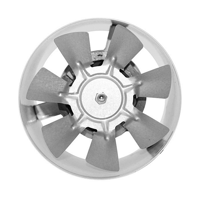 4 Inch Duct Fan Air Ventilator Metal Duct Ventilation Exhaust Fan Mini Extractor Bathroom Toilet Wall Mounted Fan Duct Fan C: Default Title