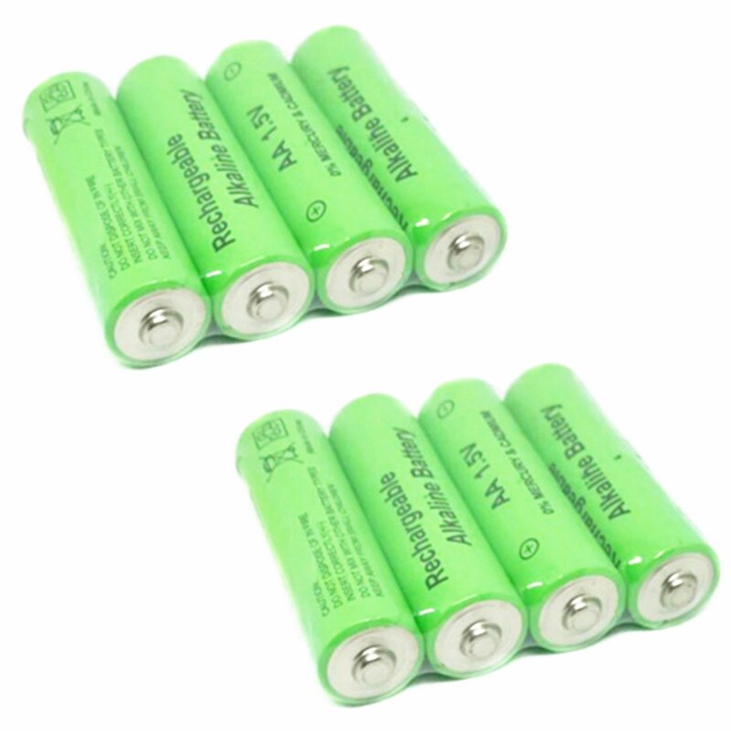 Paquet de 20 piles rechargeables Aa 3000Mah 1.5V nouvelle batterie Rechargeable alcaline pour jouet lumineux à Led Mp3