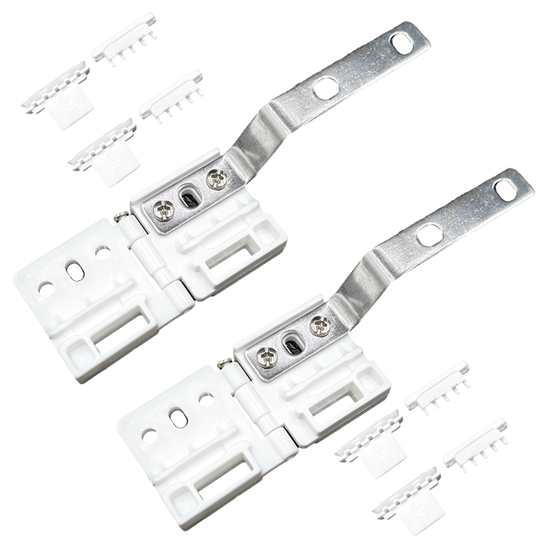 Automatisk elektrisk gardinskena tillbehör huvudbärare för raka böjda skenor remskiva