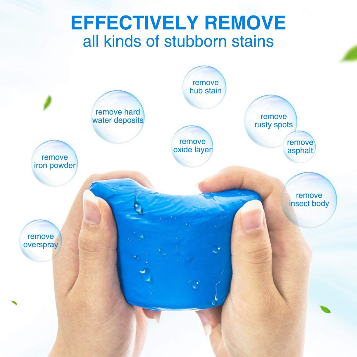 180g Clay Bar Magic Clean Car Truck Blue Cleaning Clay Bar Car Detailing Clean Clay Care Tools Sludge Washing Mud Car Washer