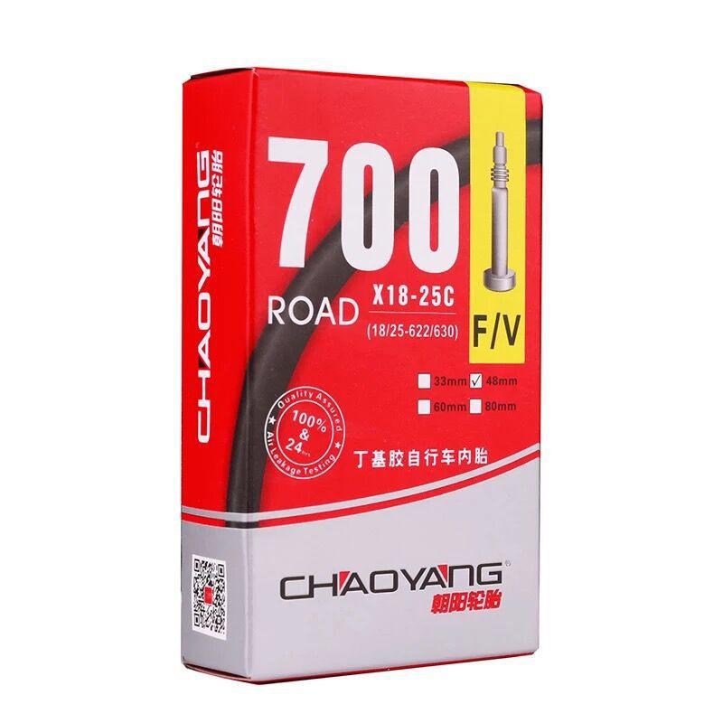 Road Bike Inner Tube French Valve Bicycle Tire Road Bike Cycle Butyl Rubber 700x23c 25 28 38 43 FV Tyre Inner Tube