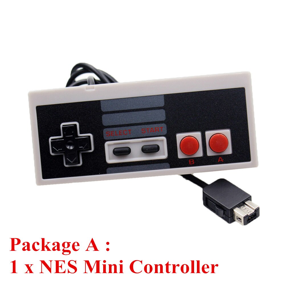 IVYUEEN-minicontrolador de consola para NES Classic, mando con Cable de extensión de 10 pies, 1,8 m/3,0 m: Package A