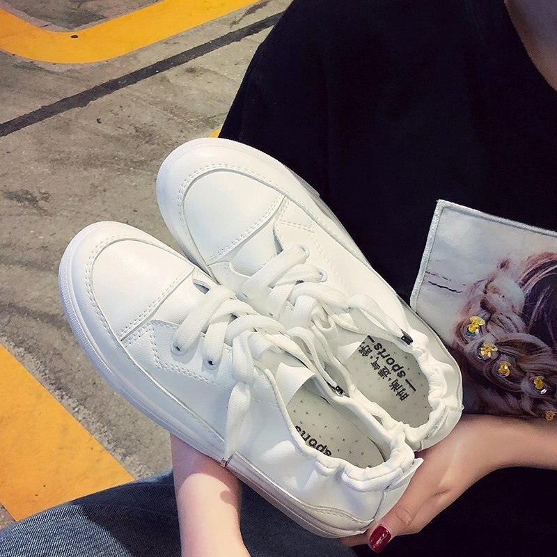 Spring Woman Shoes White Casual Shoes Comfortable Breathable Women Sneakers Student Sports Shoes Zapatos De Mujer