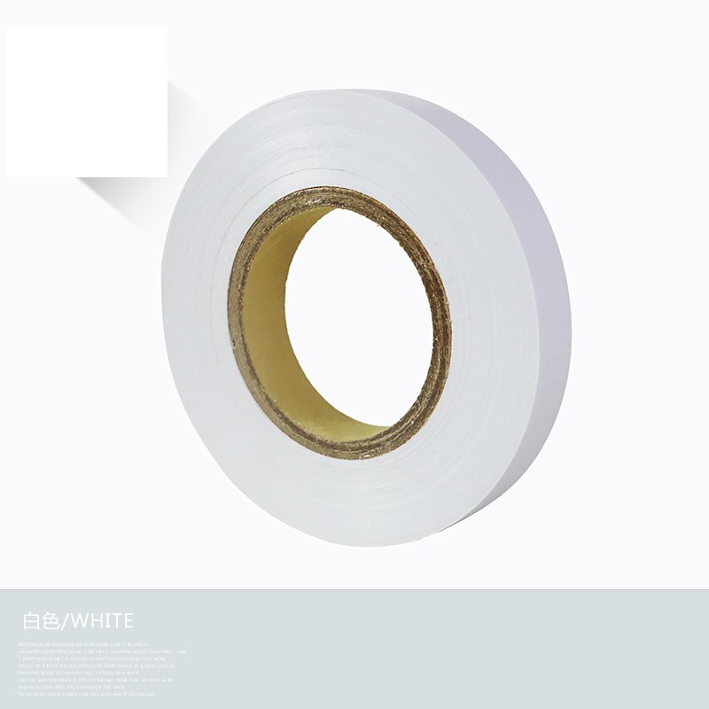 1 st FANGCAN FCOG-04 Racket Overgrip Afdichtingstape voor Badminton Racket Squash racket Tennisracket 20 m/roll: White