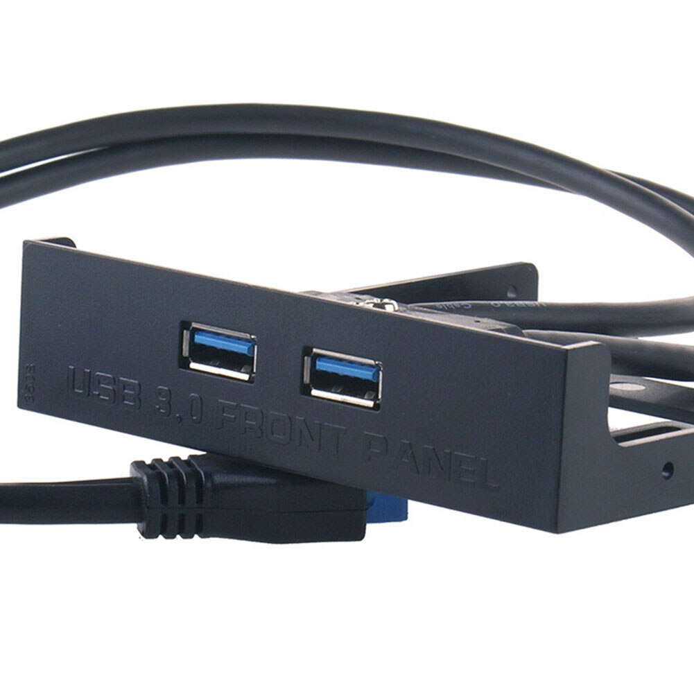 20 Stift Professionelle Computer Hub Haus Vor Tafel ABS Adapter Stecker 3,5 Zoll Diskette Bucht Stecker Und Spielen USB 3,0 hohe Geschwindigkeit