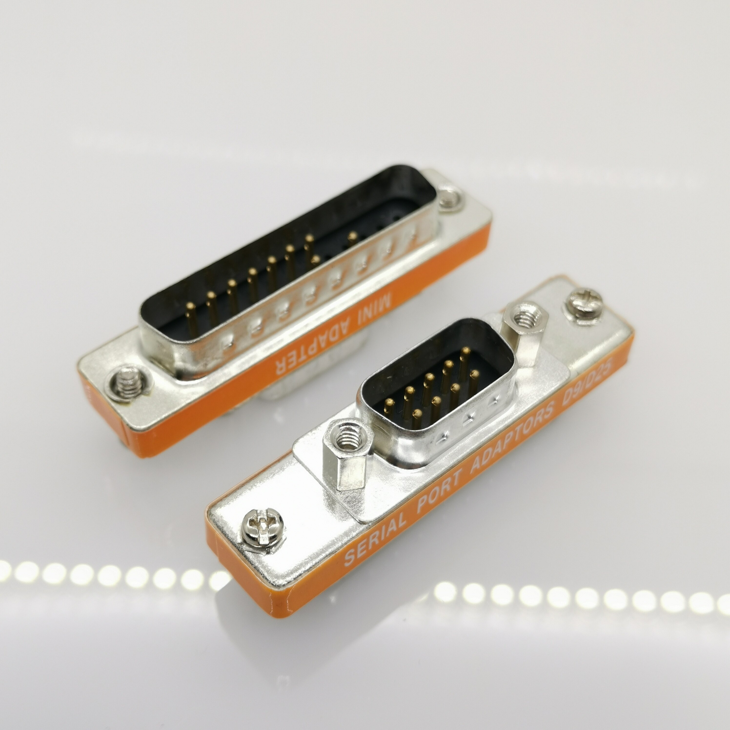 DB25 male to DB9 male Adapter D9/D25 Serial Port Adaptor 9Pin male 25P male Connector 9P 25Pin D25/D9 Convert protect joint