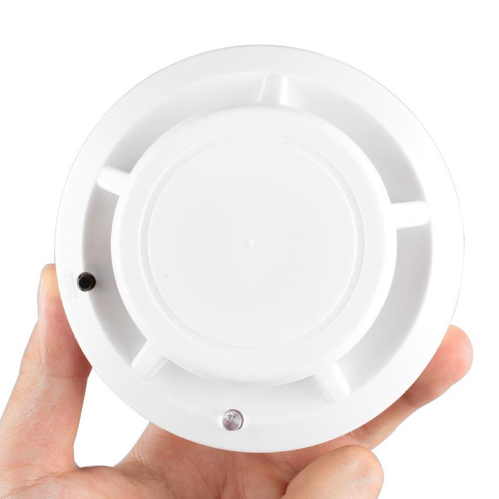 Smoke Detector Alarm Sensor Fire Protection Smoke Detector Alarm Using PVC High Temperature Resistance and Non-Combustible