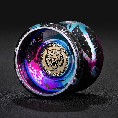 Cool Tiger Magicyoyo Butterfly Yoyo Unresponsive Competition Yo-yo Aviation Aluminum Alloy Yoyo Toys for Kids: Camo