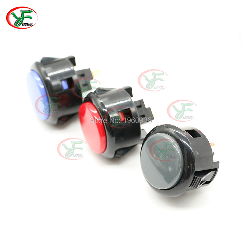 8 stks Originele sanwa Rocker 30mm knop drukknop OBSF-30 Arcade drukknop geen lawaai