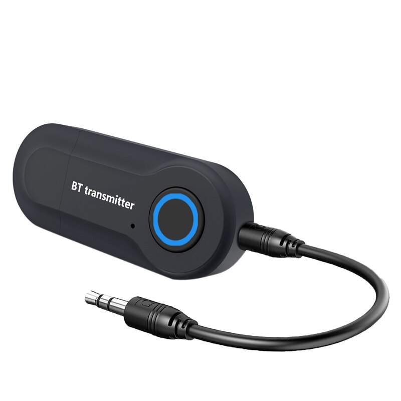 Bluetooth Zender 3.5Mm Jack Audio Adapter Draadloze Bluetooth Stereo Audio Transmitter Voor Tv Hoofdtelefoon Luidsprekers: Default Title