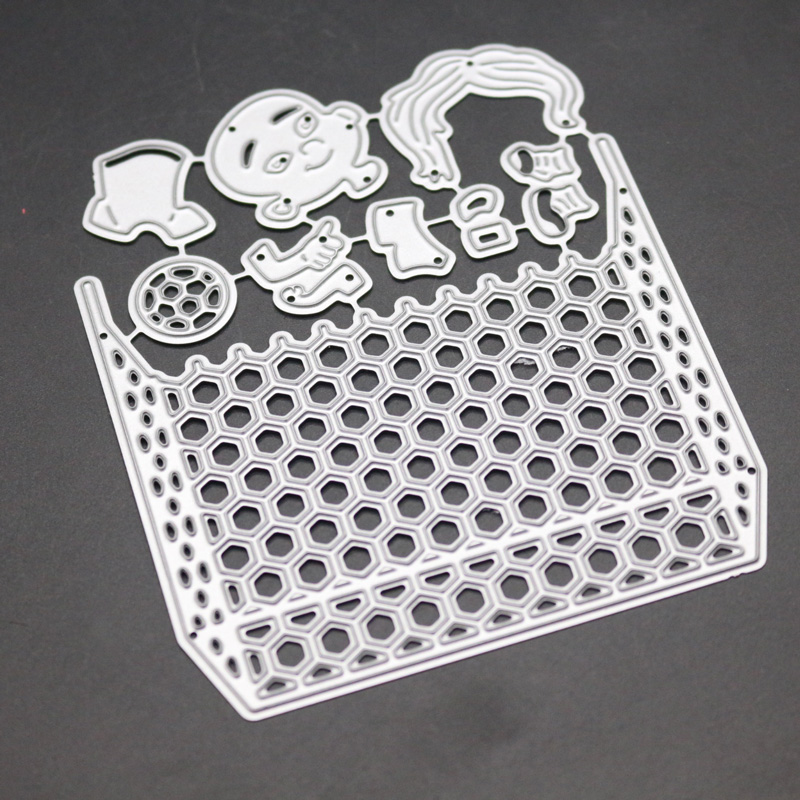 Football Boy Christmas Metal Cutting Dies Stencil Goal Net Frame Die Cut Scrapbooking Embossing Stamps And Dies Craft