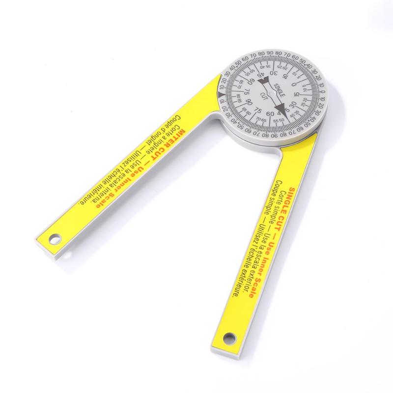 High-accuracy Level Angle Gauge Ruler Woodworking Dial Protractor ABS Inclinometer Goniometer Measuring Instruments