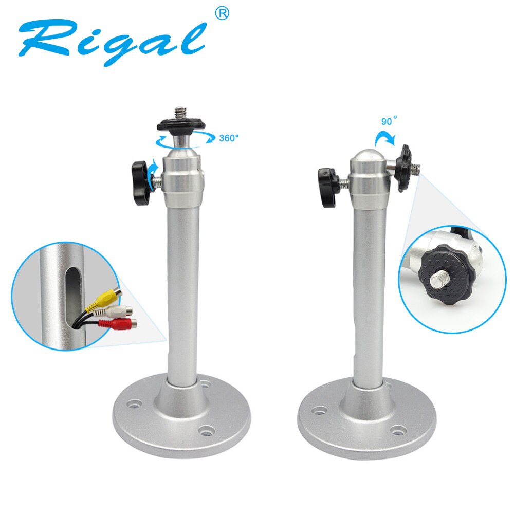 Rigal Mini DLP Projector Bracket Monopod Lift 1KG Screw 6mm Silver Tripod 21cm Metal Wall Mount Hanger Mounting Kit Camera