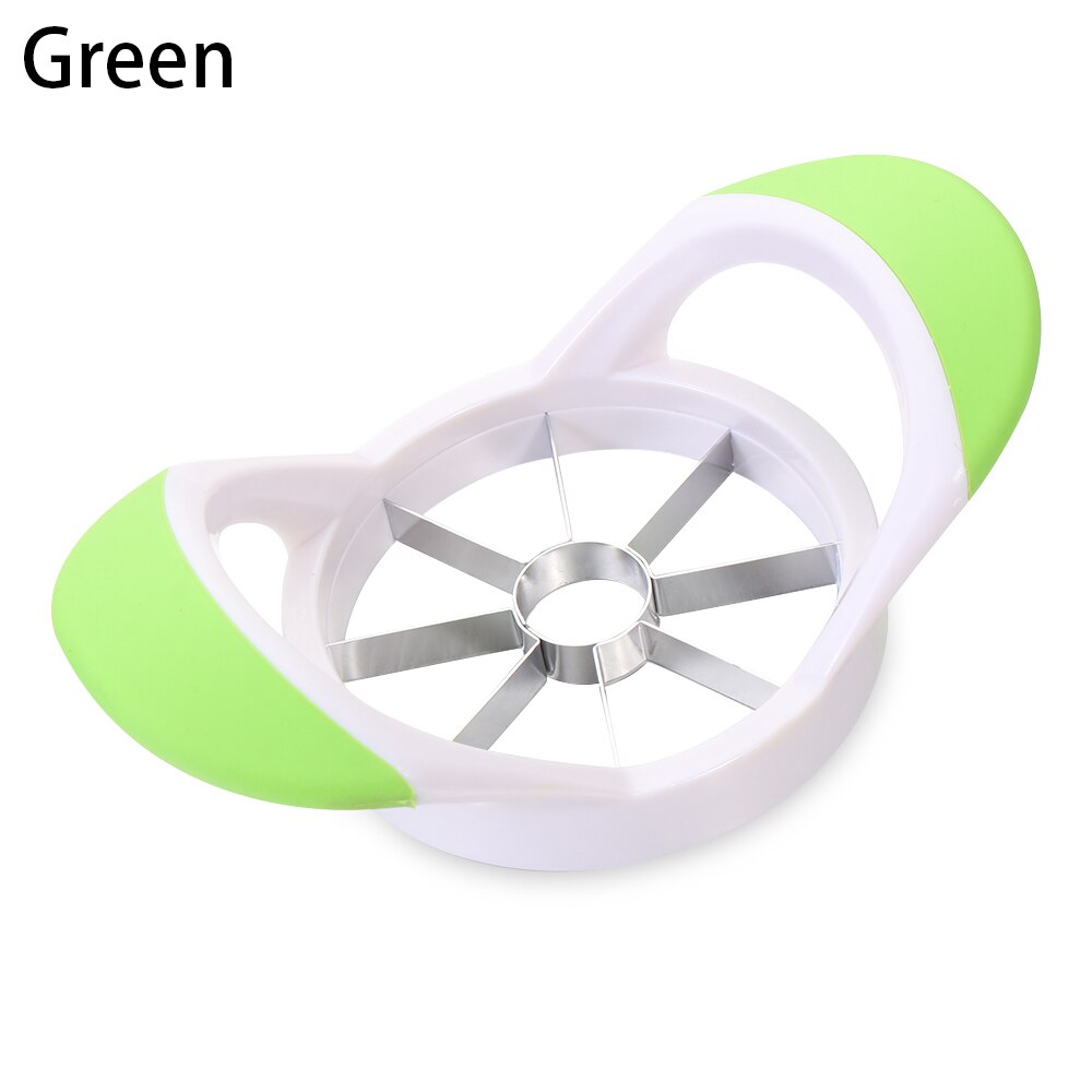 8/12- bladige roestvrijstalen appelboor, dunschiller, fruit- en groentegereedschap, appelsnijder, perensnijder, fruitrasp, keukengadgets: 8- bladen groen