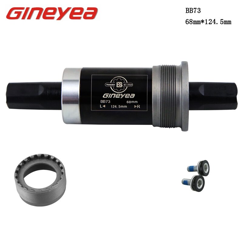 Gineyea BB73-68 Mountainbike Platz See Integriert Versiegelt Tretlager 68mm Lagerbier BB Fahrrad Teile: 124.5mm