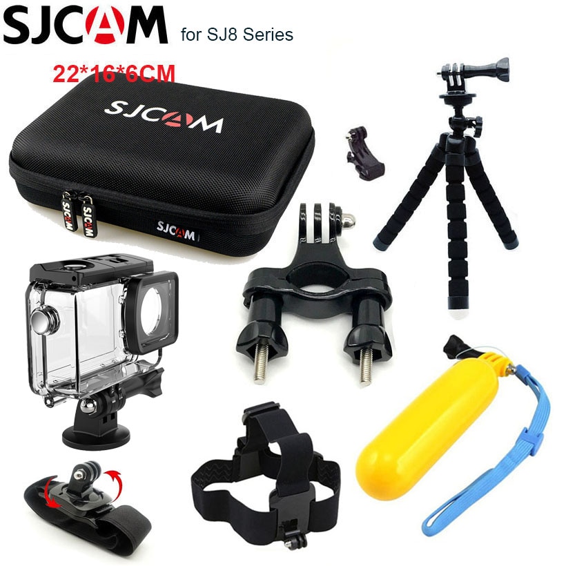 SJCAM SJ8 PRO Accessoires Waterdichte Behuizing Case voor SJ8 Plus Opbergtas voor SJCAM SJ8 Actie Camera Statief Set voor SJ8 AIR