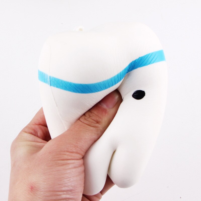 1Pcs Kawaii Tooth Teeth Squishies, Squishy Slow Rising Stress Toy for Play