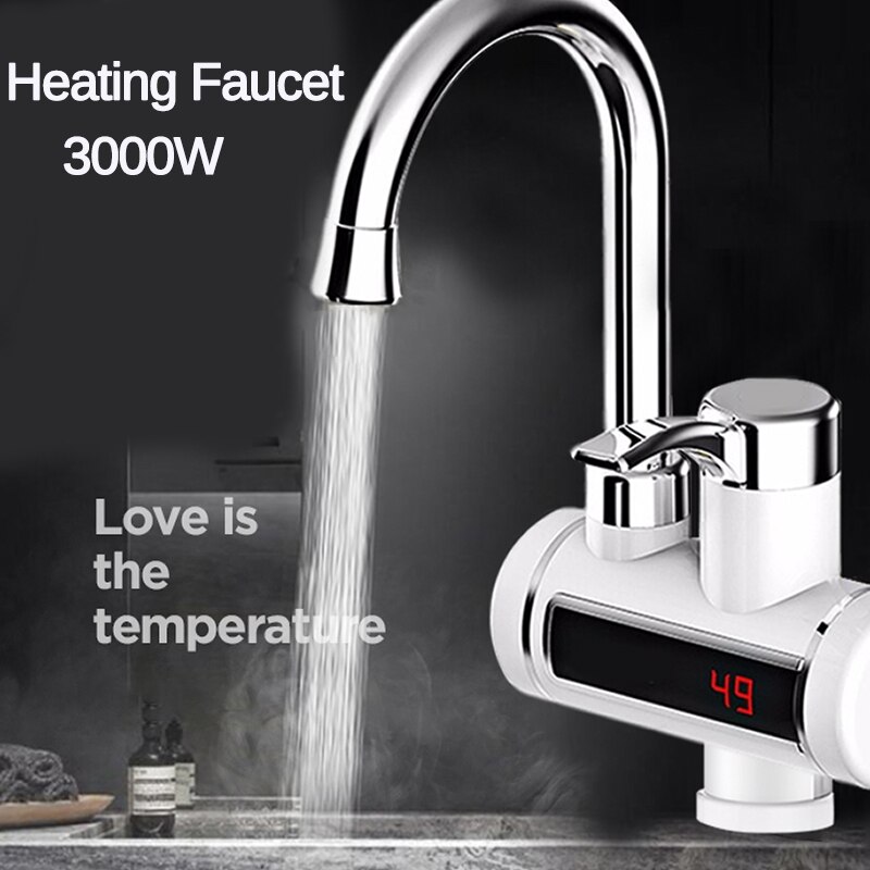 3000W Tankless Instant Water Faucet Electric Kitch... – Grandado