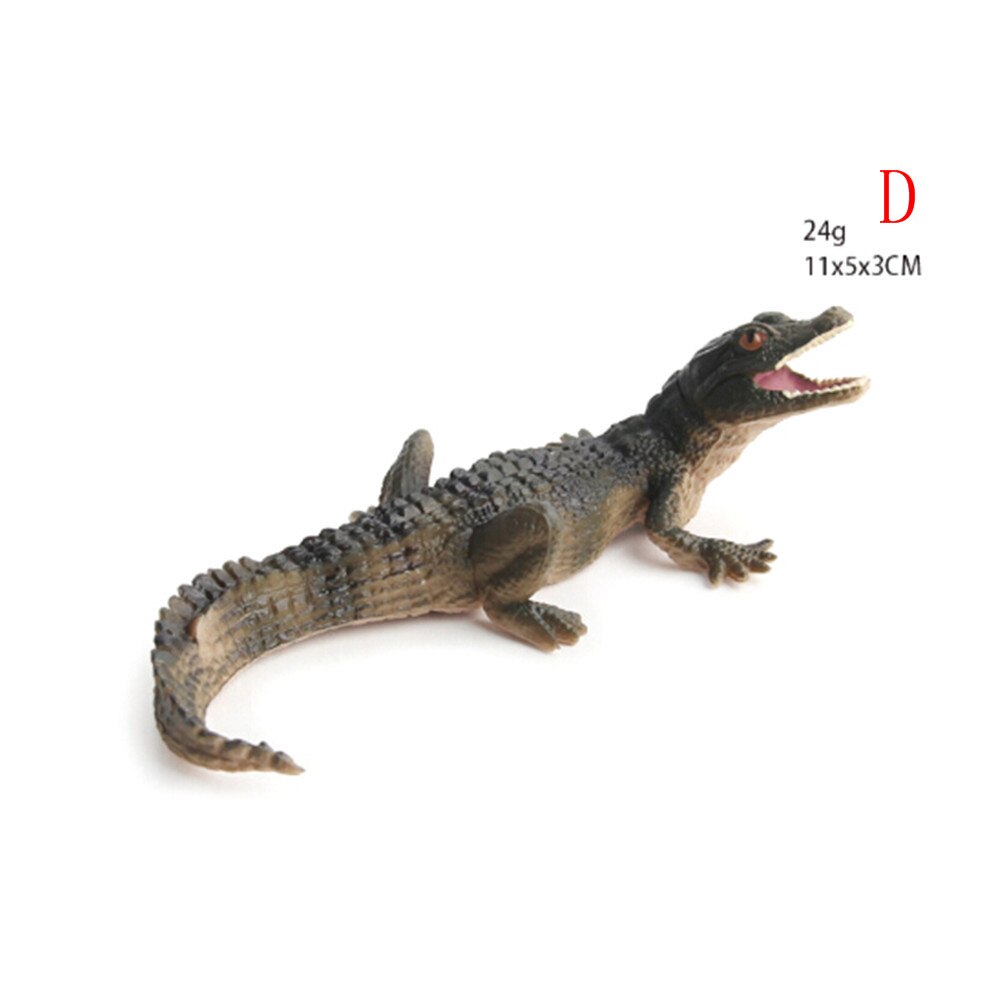 1pcs Halloween Realistische krokodil Rubber Speelgoed Safari Tuin Props Joke Prank Ongeveer en Gag Spelen Grappen Speelgoed: D