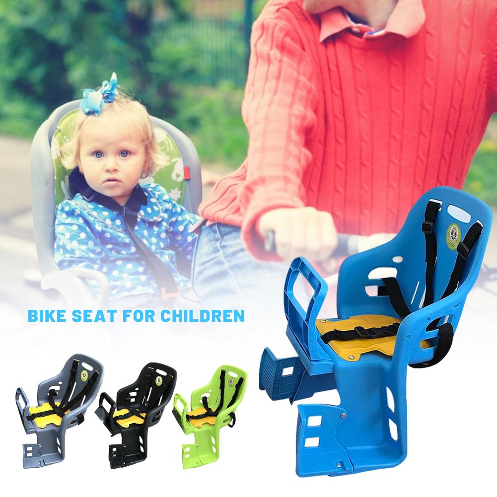 Comfortable Bicycle Mounted Child Carrier Bike Seat Outdoor For Children Toddlers Kids