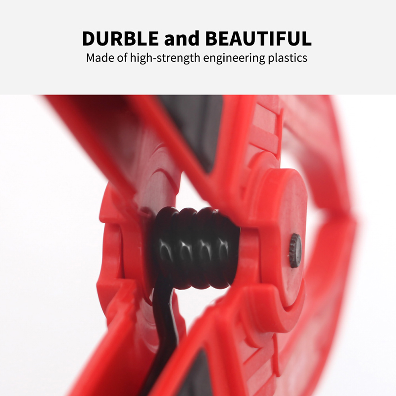 DURATEC Large Depth Plastic Spring Clamp Flexible Strong A Type Extra Large Clip Nylon Spring Clamps