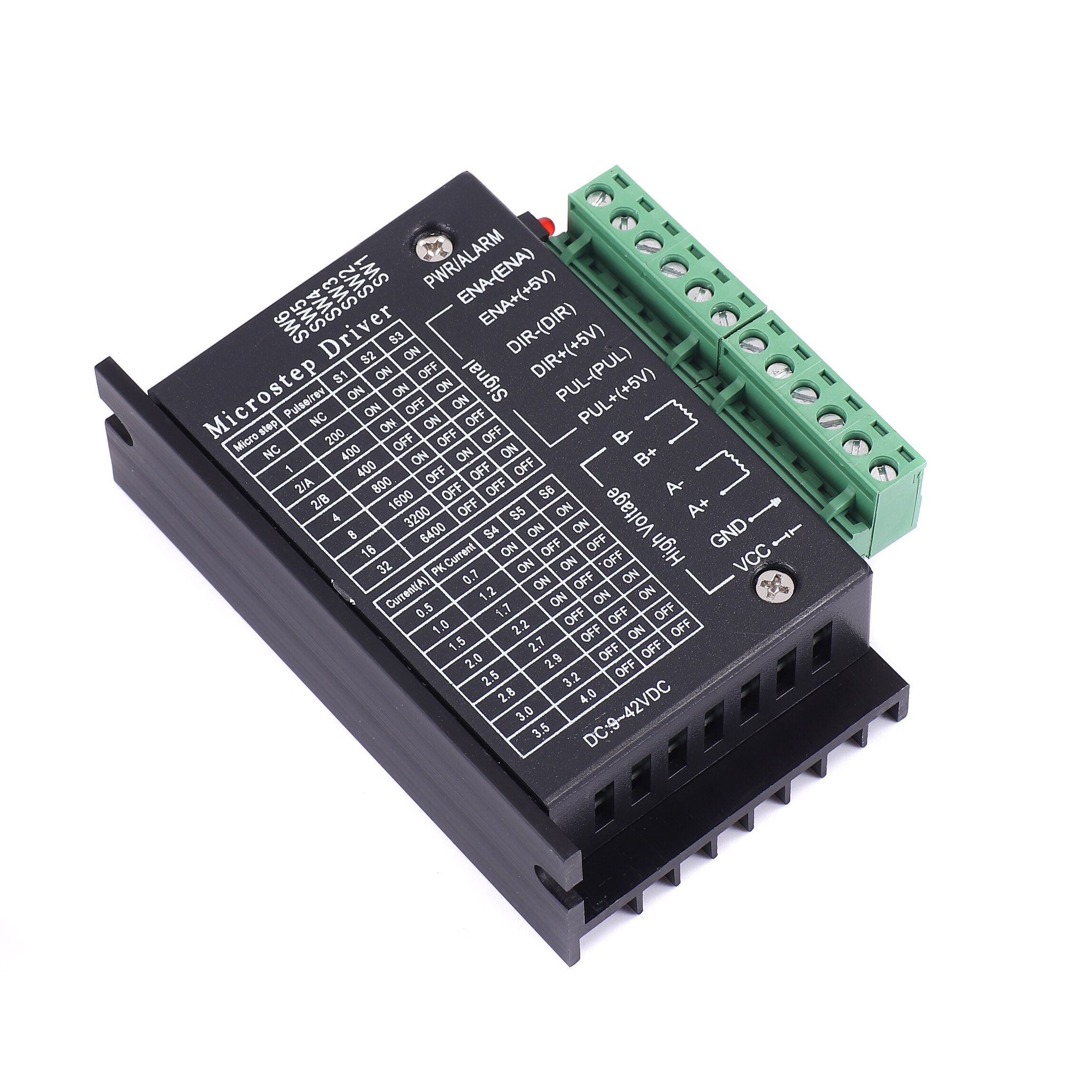 1Pc Stepper Motor Driver 42/57/86 TB6600 router machine 32 Segments Upgraded Version 4.0A 42VDC for CNC Router Engraving Machine