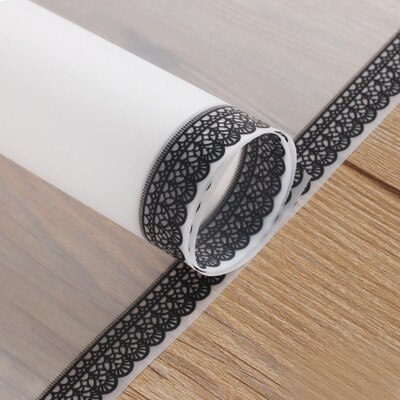 20 Pcs Waterdichte Bloemen Inpakpapier Lace Border Plastic Wrapping Film Bloemist Levert Koreaanse Boeket Bloem Papier: 3