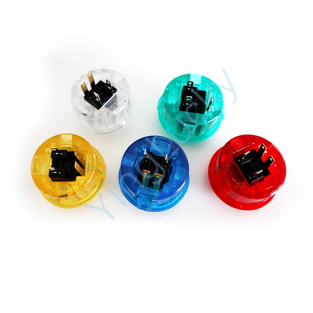 1Pcs 30Mm 24Mm Led Arcade Knoppen Kopie Sanwa Knop 5V Verlichte Arcade Knop Schakelaar Voor Diy arcade Kast