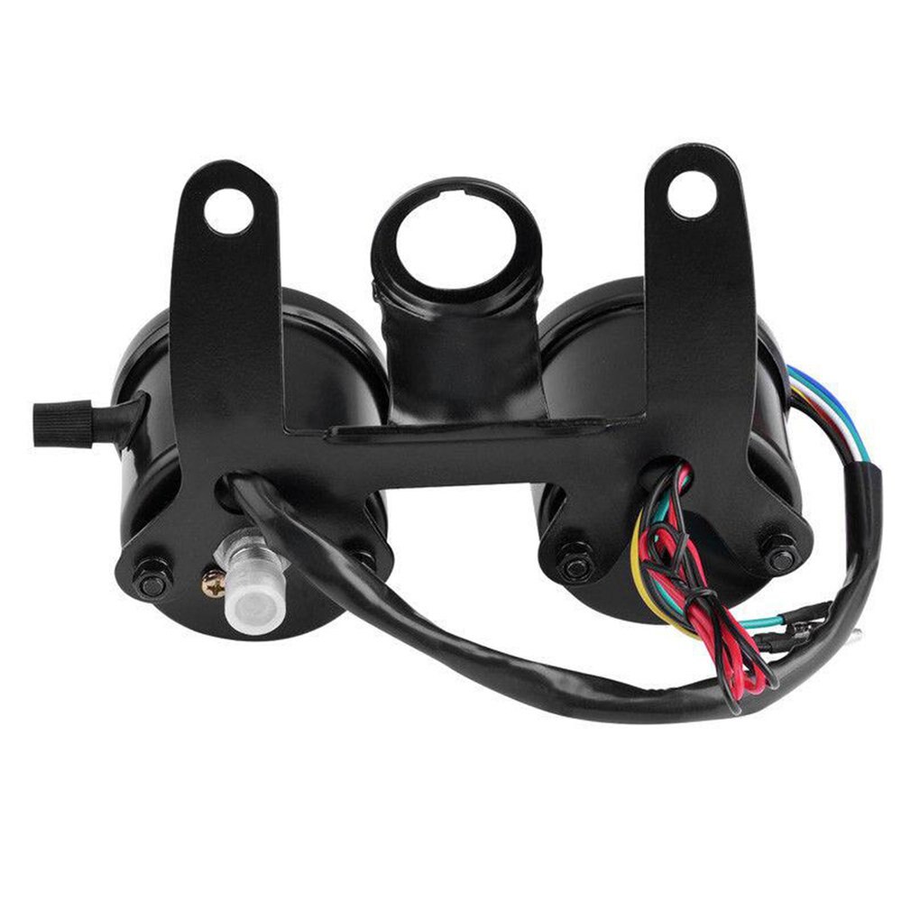 Cafe Racer Motorcycle Odometer Speedmeter Tachometer LED Speed Meter Motorbike Odometer Speedometer Tachometer
