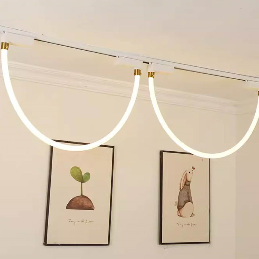 Lampa szynowa doprowadziło 24W 100CM, nowoczesne reflektory doprowadziło na szynę, lampa szynowa doprowadziło robić sufitu z taśmą doprowadziło robić salonu, dekoracja ściany tła