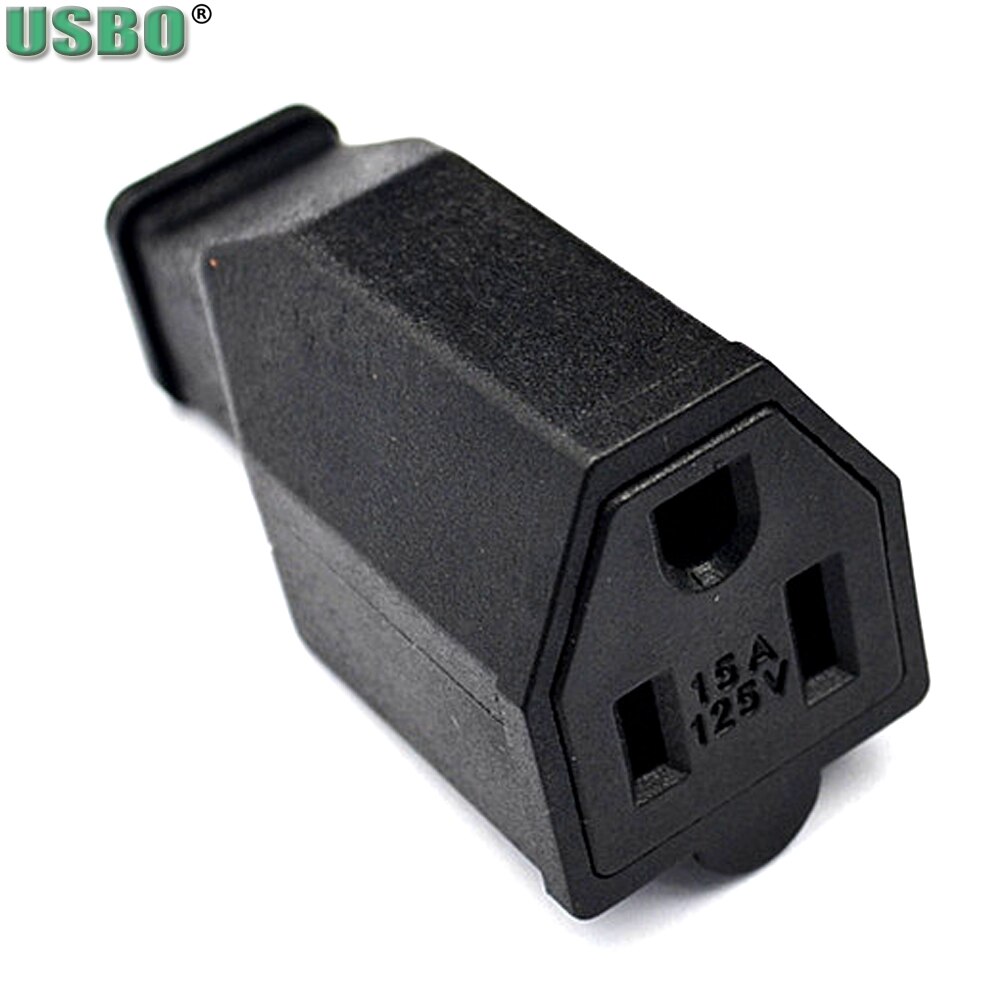 10pcs America Copper CE 15A 1250V 3p Female us Receptacle power adaptor Socket multifuction power Wired inline plug Nema 5-15R