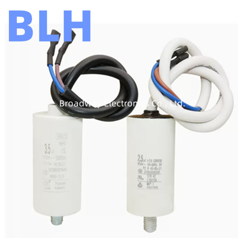 Cbb 65 køleskab/fryser kompressor opstart og drift kapacitans 450v 450 vac 2uf 2.5uf 3uf 3.5uf 4uf 5uf 6uf 7uf 8uf 12uf