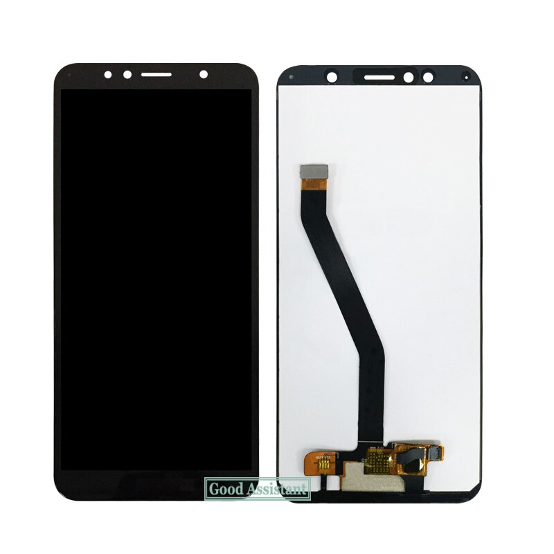 5.7 inch For Huawei Honor 7C AUM-L41 LCD DIsplay + Touch Screen Digitizer Assembly With Frame For Huawei Honor 7A Pro AUM-L29: Black no frame