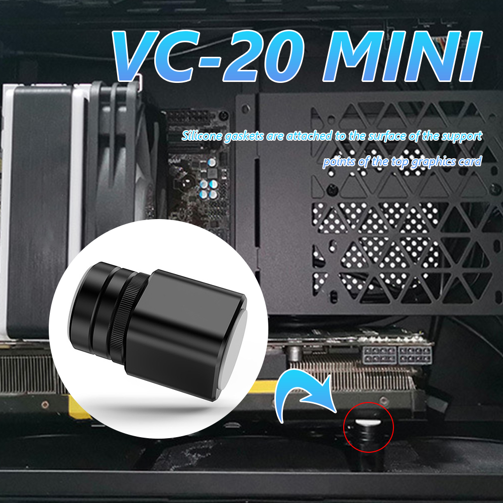 GPU grafische kaart, houder voor grafische kaart, ondersteuning grafische kaart, houder voor grafische kaart, houder voor grafische kaart van aluminiumlegering