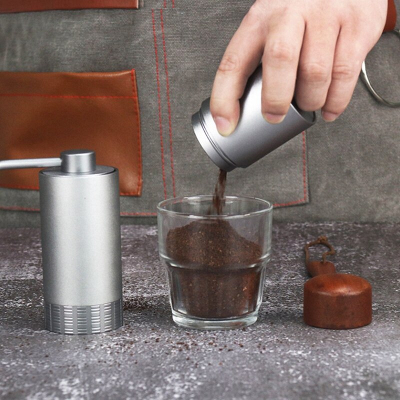 Hand Coffee Grinder Mini Stainless Steel Hand Manual Handmade Coffee Bean Burr Grinders Mill Kitchen Tool